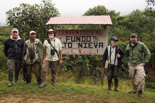 group at Alto Nieva